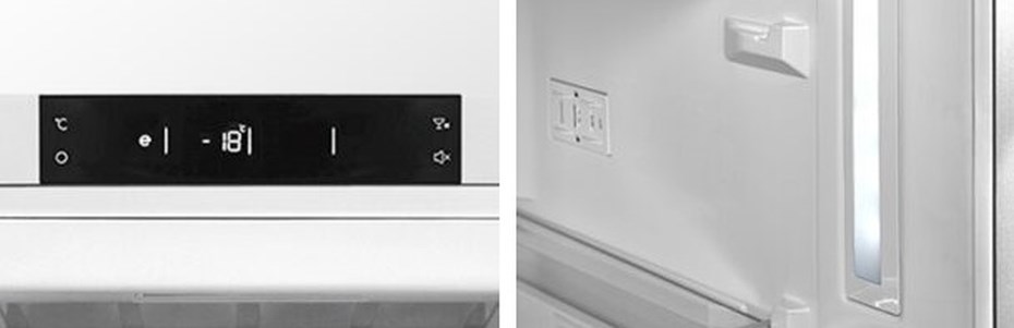 Vestfrost VR FF375 2H0I LED osvětlení interiéru